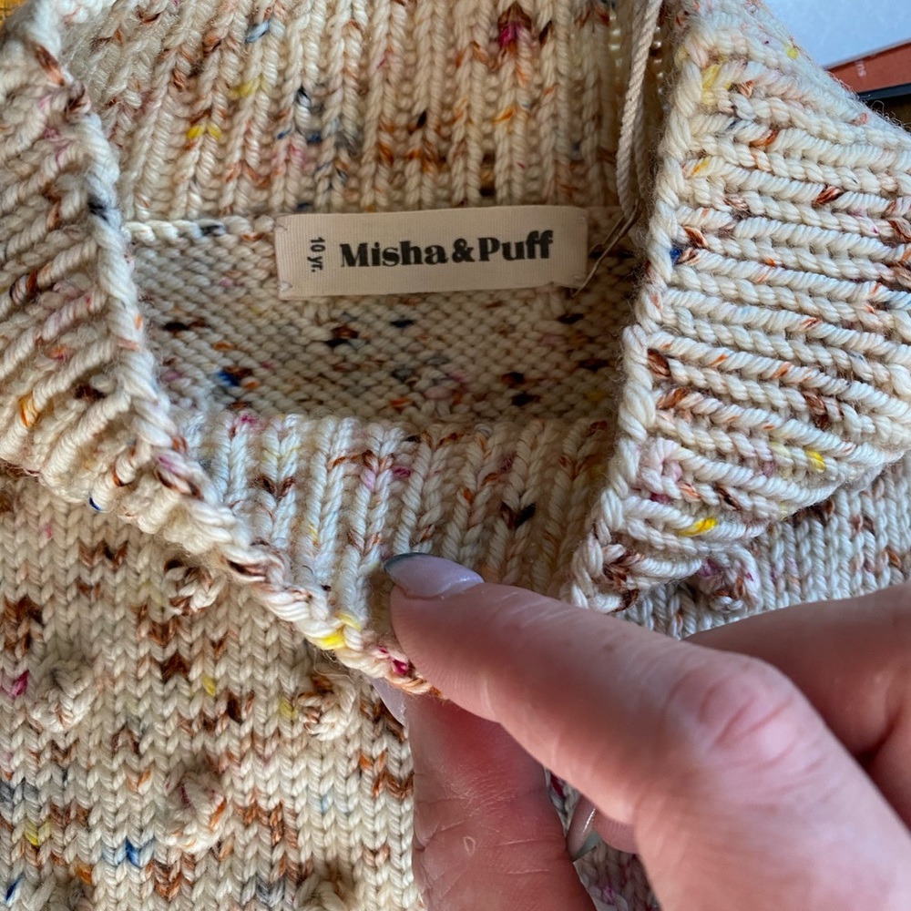 ⚡️MOVING SALE ⚡️ Misha & puff confetti mock neck sweater ⚡️MOVING SALE ⚡️ - Picture 6 of 7
